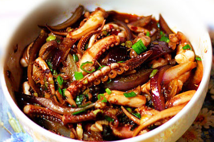 老干妈炒鱿鱼须的做法_360问答