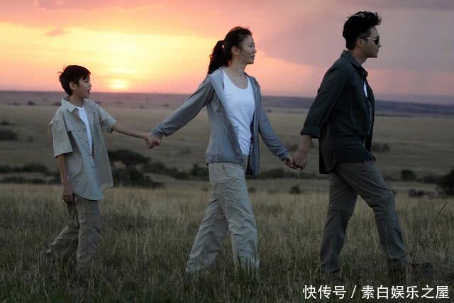 张智霖袁咏仪带儿子到肯尼亚旅行,魔童长高变