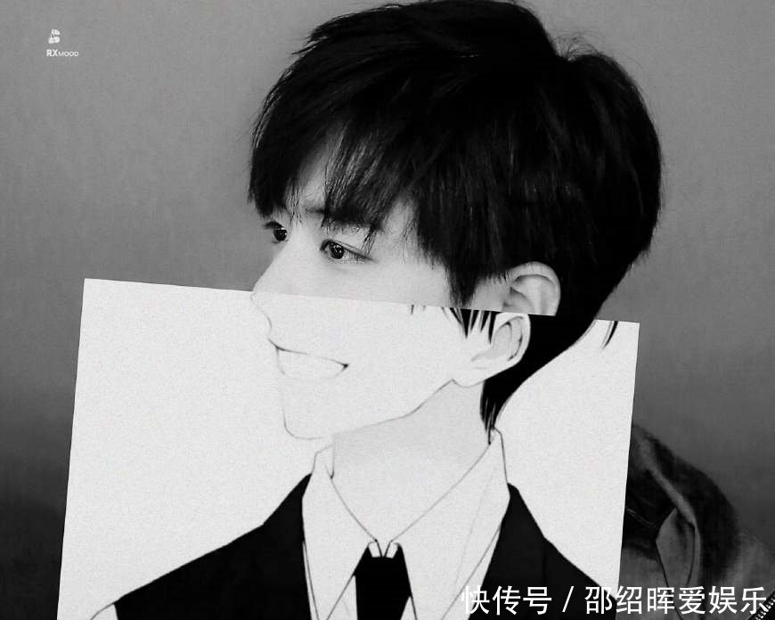 当肖战遇见抖音最火的半漫画脸,中式帅也可以