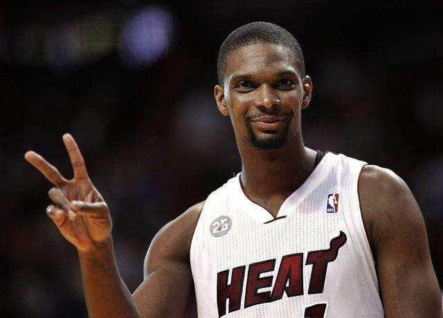 nba: 谢谢有你在! chris bosh