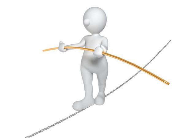 走钢丝的人为什么不掉下来?_360问答