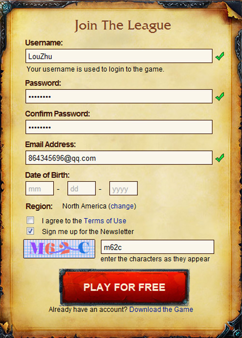 如何注册lol美服账号_360问答