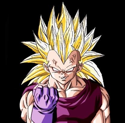 求七龙珠Z超3悟空和贝吉塔的图片?_360问答