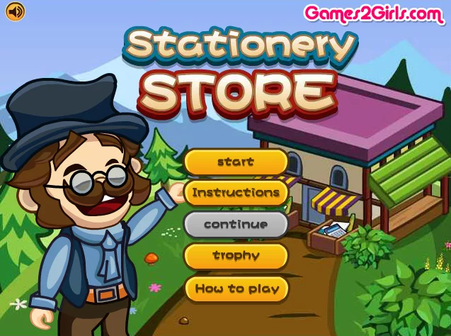 stationery store game