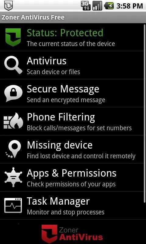 Zoner 杀毒截图2