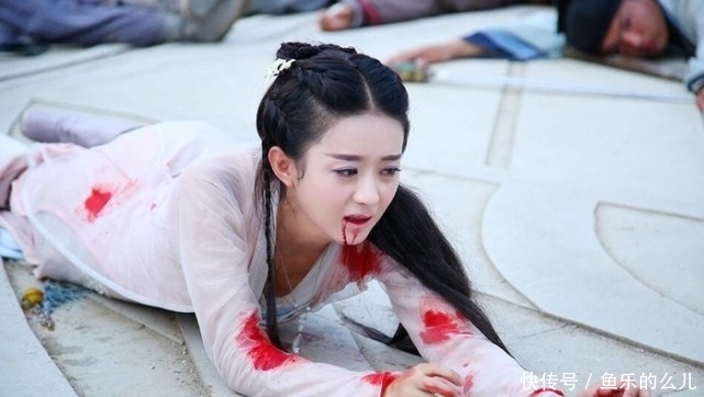 古装最让人心疼的受伤女星:赵丽颖无助,杨幂生