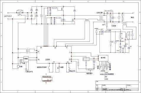 !这是逆变直流电焊机的电路图,我需要用来做毕