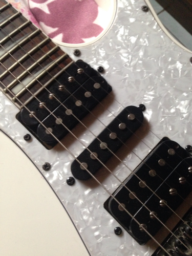 电吉他接音箱会有电流杂音。音箱时兰尼的 效