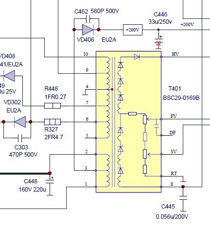 海尔34P2A-P电视机行输出是什么型号_360问