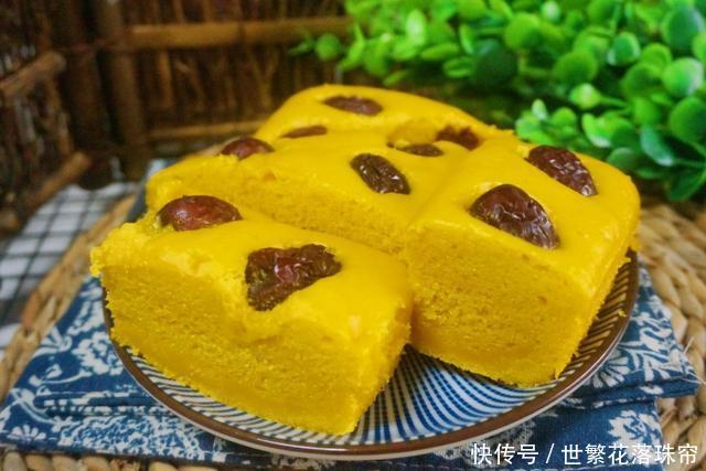 零失败的发糕做法,不用揉面,照着做30分钟就蒸好
