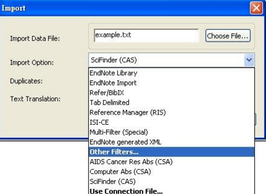 怎样将scifinder检索结果导入endnote_360问答