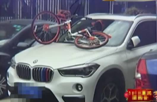 女子凌晨将宝马车停在消防通道,第二天早上发现车被砸了!
