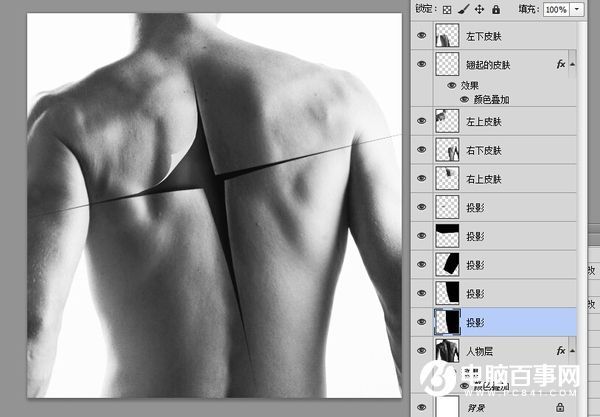 PS手把手教你绘制人体特效海报教程_360问答
