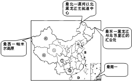读中国政区图,回答下列问题.(1)请把我国领土的