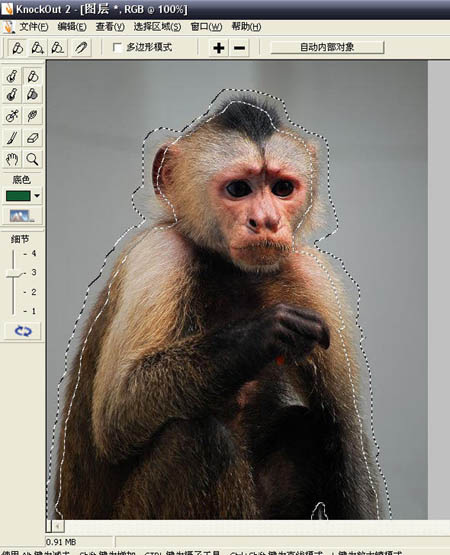 使用PS抽出滤镜抠出黑白毛发_360问答
