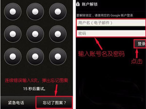 如果华为手机上的开机手势密码忘记,怎么办_3