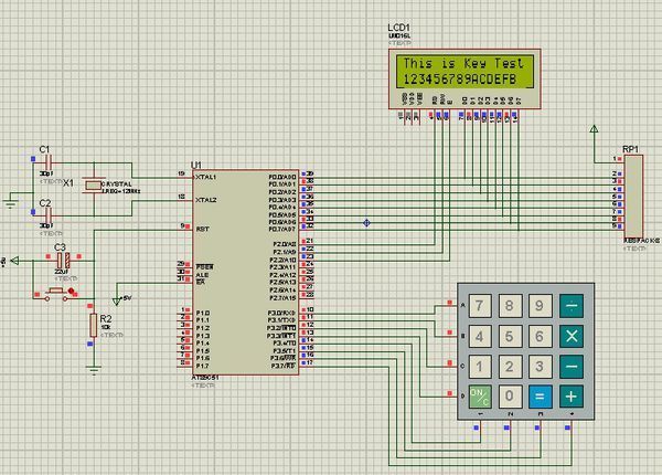万年历51单片机LCD1602不显示是什么原因_3
