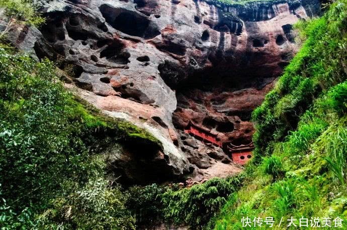 福建悬空寺，距今已有800多年，名气不大游客不多！