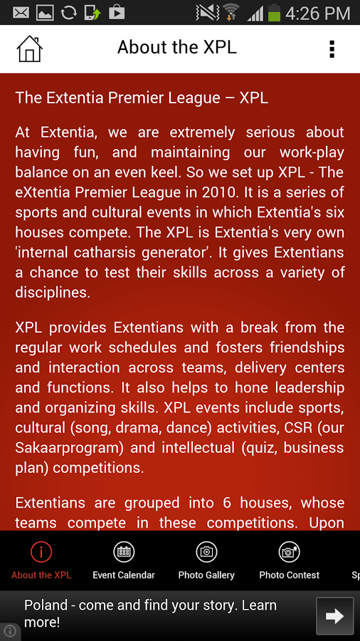 Extentia Premier League Events截图3