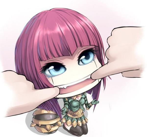 跪求lol各种捏脸图。全一点最好!最好是个压缩