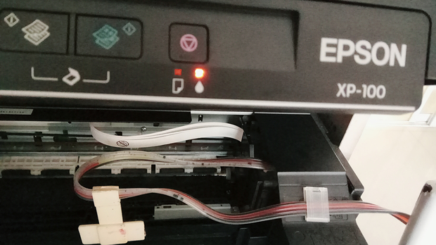 epson xp-100打印机总是断墨是怎么回事?怎样