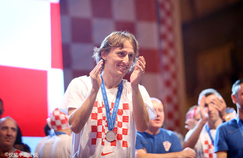 本届世界杯金球奖得主莫德里奇真的会来中超踢