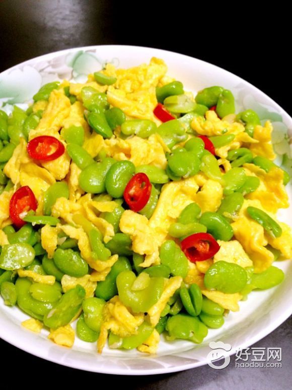 红椒蚕豆瓣炒鸡蛋怎么做好吃_好搜问答