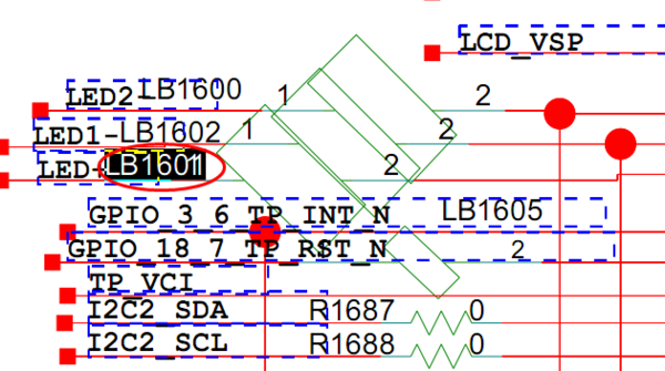华为p7的电路图里 LB1601是什么原件?是晶体