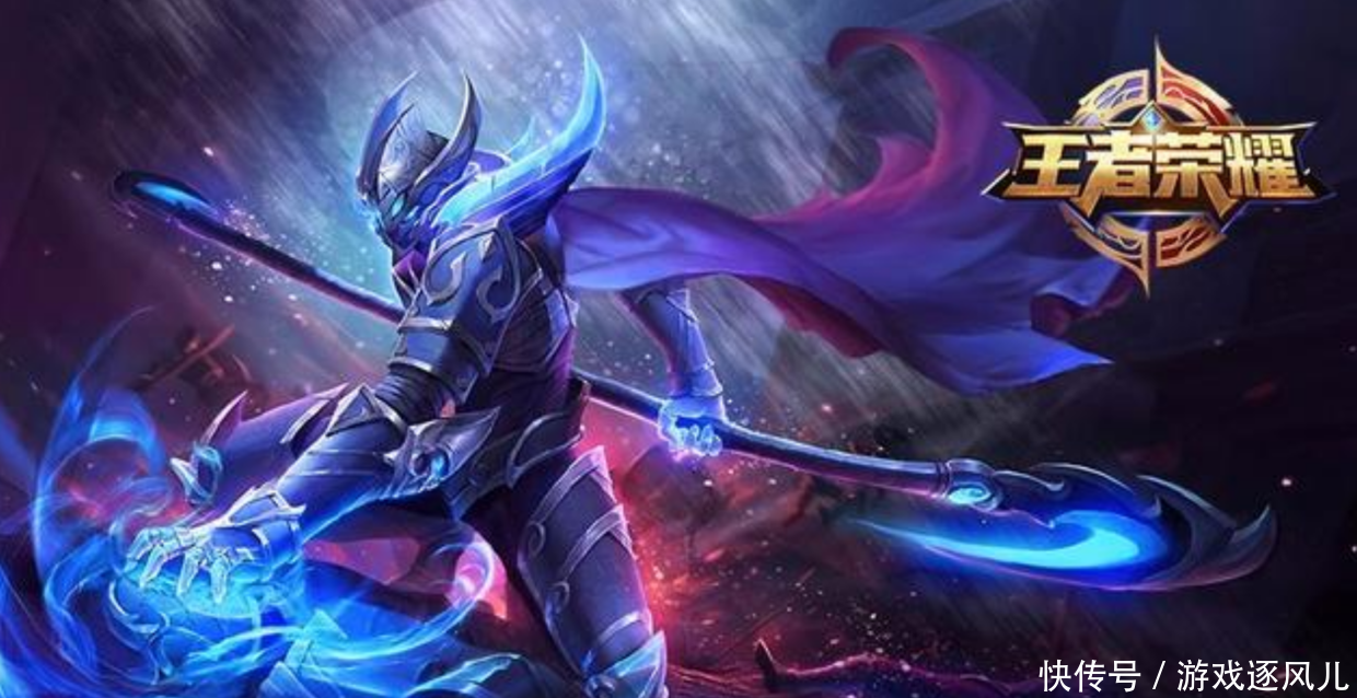 王者荣耀:官方曝光白起新皮肤暗黑神,玩家:终于