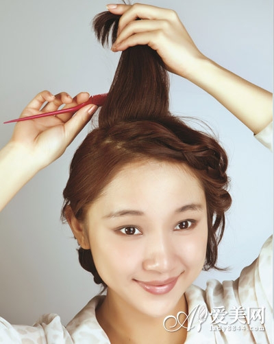 三分钟速成编发搞定刘海清爽甜美_360问答