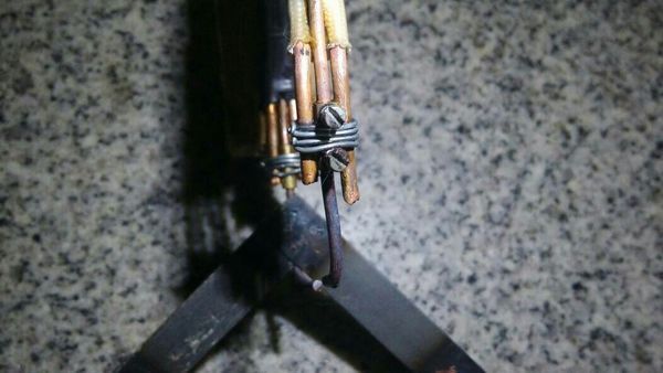 自己制作了一个点焊机,0.5MM的硅钢片四层就