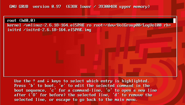 虚拟机装了linux系统,如何启用GRUB进行修复选