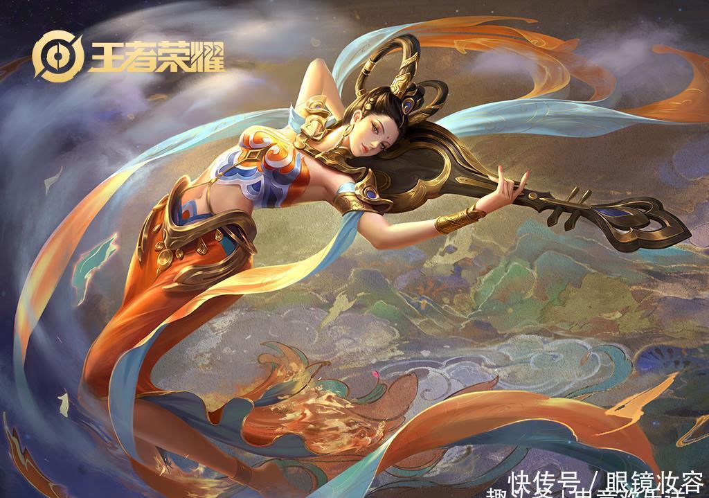 王者荣耀:白蛇皮肤归属于她,伽罗获星元,张飞特效变蓝BUFF?