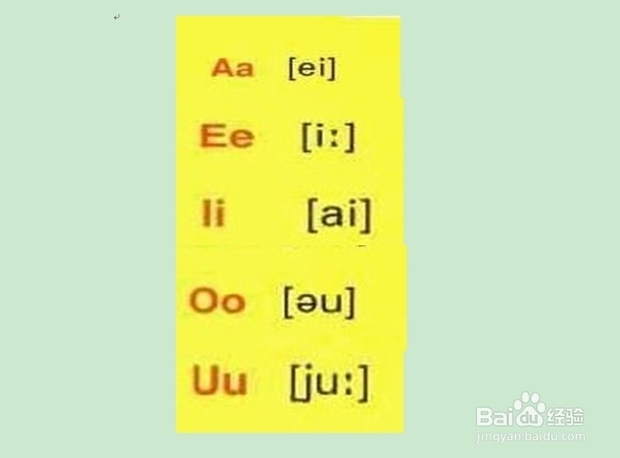 元音字母的音标_360问答