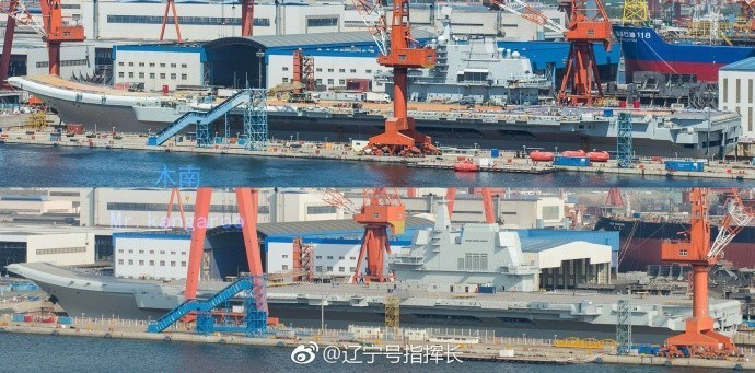 多图对比辽宁舰和国产新航母:有哪些不同 多图对比辽宁舰和国产新航母:有哪些不同