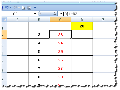 excel表格加法的绝对引用怎么弄_360问答