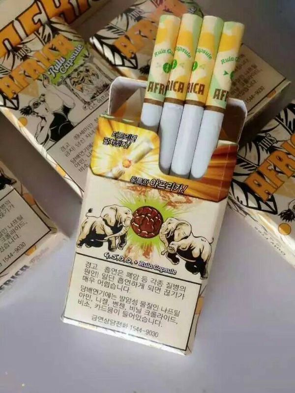 这款烟叫什么名字呀,韩国的吗?香蕉牛奶味的!