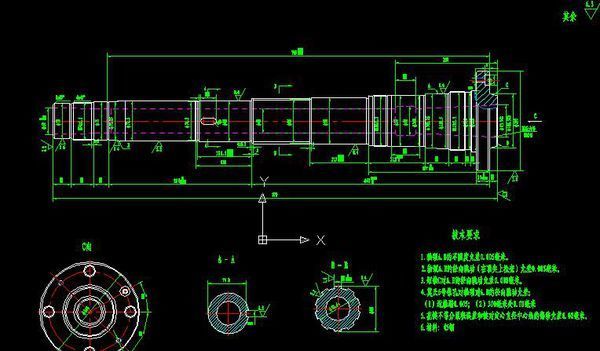CA6140车床主轴图纸_360问答