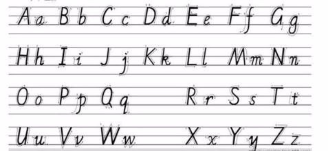 英语单词26个字母大小写_360问答