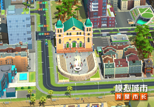 《模拟城市:我是市长》建造迷人的新年环游建筑