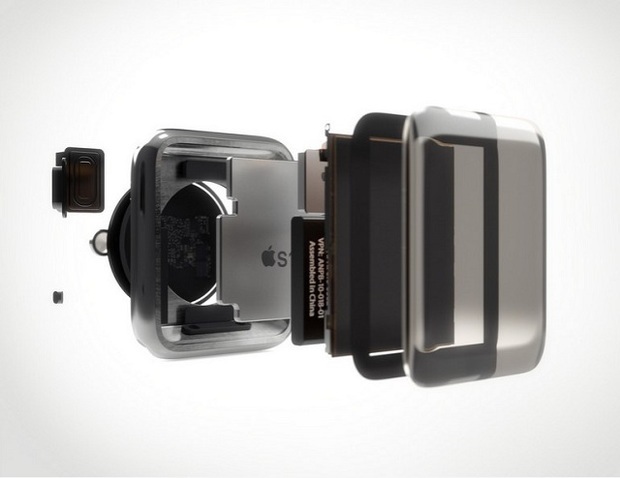 苹果手表内部啥样?Apple Watch拆机图解_360