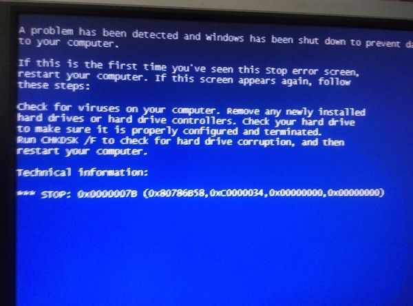 电脑无法开机,进不了系统,蓝屏_360问答