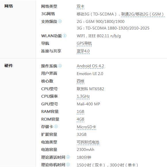 华为荣耀3c是分4g和3g版本的吗?还有型号。T