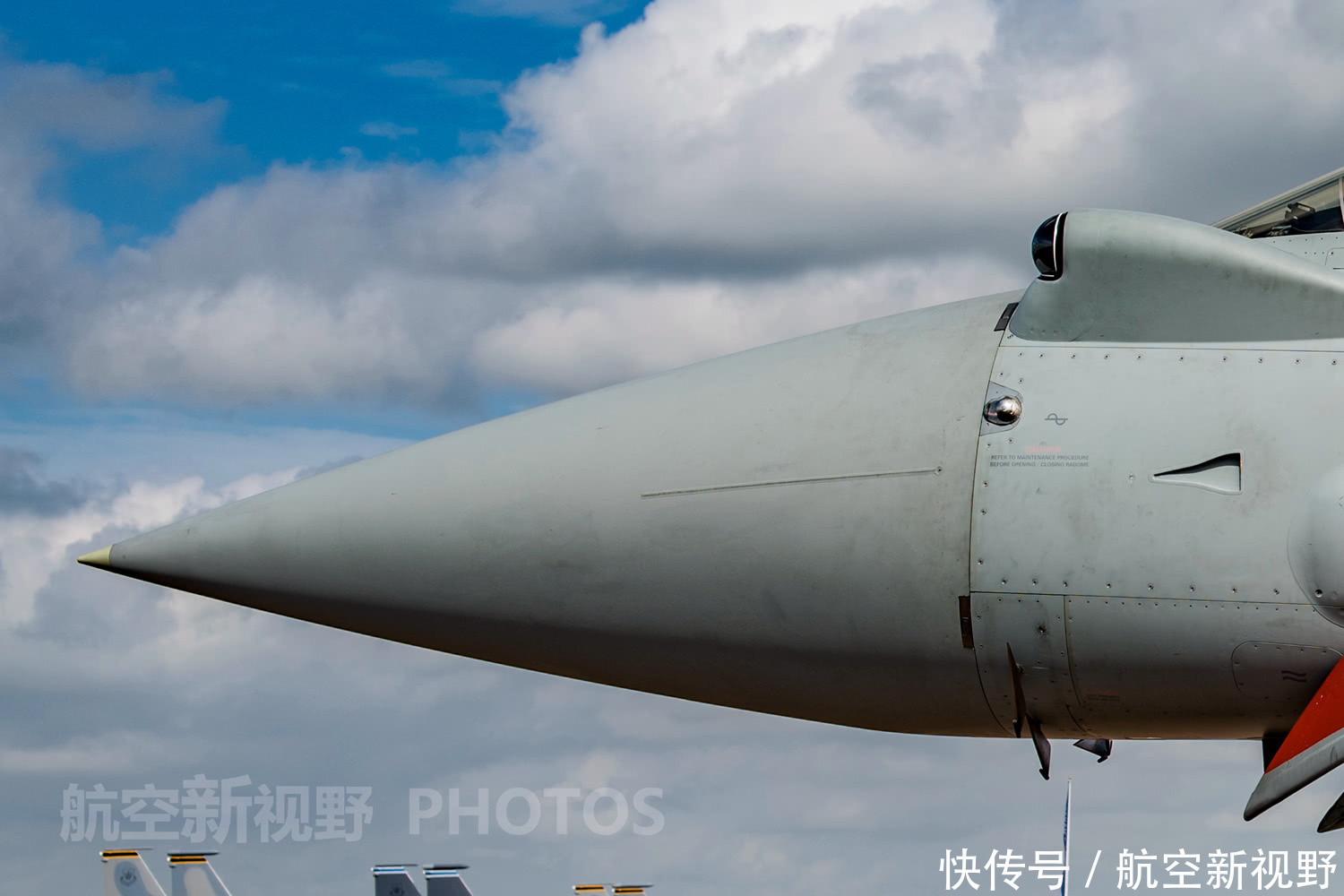 中国记者亲身实拍欧洲台风战机 高清细节大图