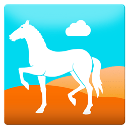 一匹马一个人拿着图是什么成语