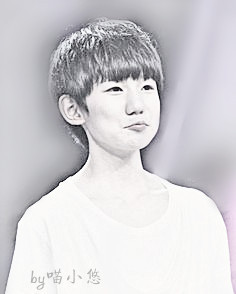 怎么素描王源,请自己绘画不要抄袭,因为我把整