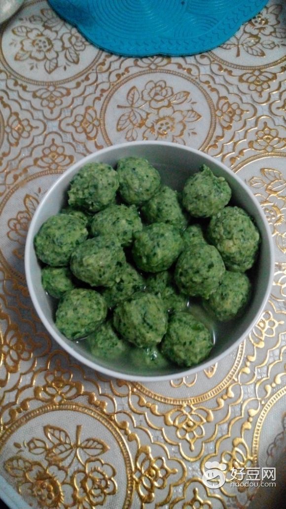 自制美味菠菜丸子怎么做