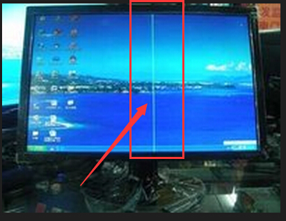 电脑屏幕上出现几条白线是屏幕问题么?_360问
