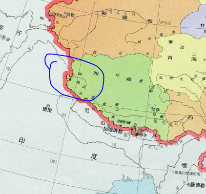 西藏是不是和印度交界呢?