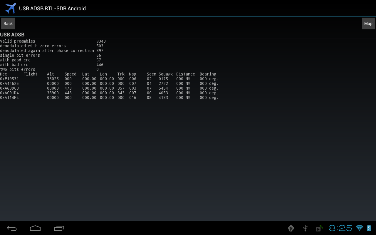 ADS-B on USB SDR RTL截图11